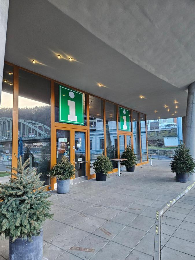 Apartman U Labe Decin Eksteriør billede